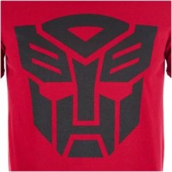 Transformers Men's Transformers Black Emblem T-Shirt - Red -Fashion Clothing Shop 11330704 1604421091834498