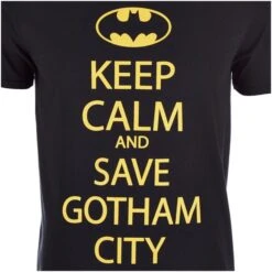 DC Comics Men's Batman Keep Calm T-Shirt - Black -Fashion Clothing Shop 11330758 6874421091883545