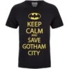DC Comics Men's Batman Keep Calm T-Shirt - Black -Fashion Clothing Shop 11330758 8024421091872505