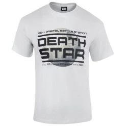 Star Wars Rogue One Men's Death Star Logo T-Shirt - White