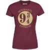 Harry Potter Platform Burgundy Women's T-Shirt 1 Harry Potter Platform Burgundy Women's T-Shirt -Fashion Clothing Shop 11535060 1174508945471025