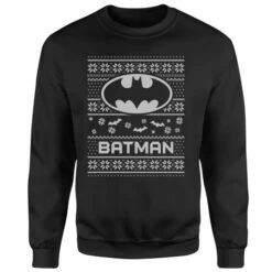 DC Comics Originals Batman Knit Black Christmas Sweater 9 DC Comics Originals Batman Knit Black Christmas Sweater -Fashion Clothing Shop 11574558 2034626064072092