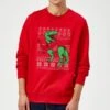 T-Rex Sleeves Sweatshirt - Red -Fashion Clothing Shop 11608450 1084625047592919