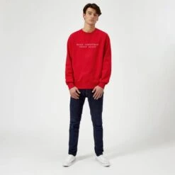 Make Christmas Great Again Sweatshirt - Red -Fashion Clothing Shop 11608594 1364625075058822