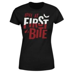 Love At First Bite Women's T-Shirt - Black -Fashion Clothing Shop 11614557 1064623516555678