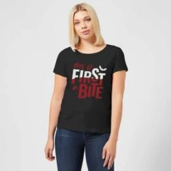 Love At First Bite Women's T-Shirt - Black -Fashion Clothing Shop 11614557 2644623516470424