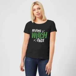 Resting Witch Face Women's T-Shirt - Black 9 Resting Witch Face Women's T-Shirt - Black -Fashion Clothing Shop 11614593 1184623516676116