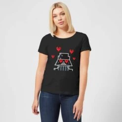 Star Wars Valentine's Vader In Love Women's T-Shirt - Black 9 Star Wars Valentine's Vader In Love Women's T-Shirt - Black -Fashion Clothing Shop 11667050 2464624238295351