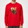 Marvel Deadpool Outta The Way Nerd Sweatshirt - Red -Fashion Clothing Shop 11700465 1084625047533018