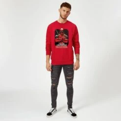 Marvel Deadpool Crossed Arms Sweatshirt - Red -Fashion Clothing Shop 11700531 8294625056713927