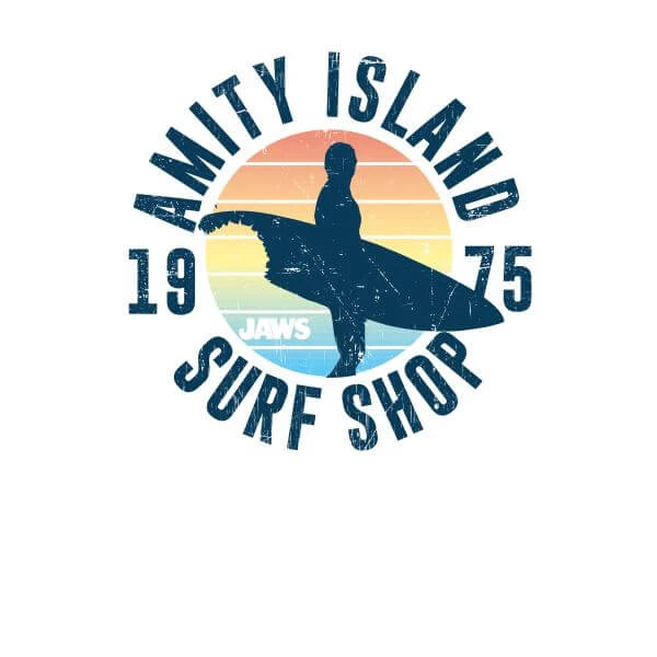 Jaws Amity Surf Shop Women's T-Shirt - White 4 Jaws Amity Surf Shop Women's T-Shirt - White - Image 2