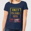 Jaws Amity Population Women's T-Shirt - Navy 1 Jaws Amity Population Women's T-Shirt - Navy -Fashion Clothing Shop 11716178 1974624259939319