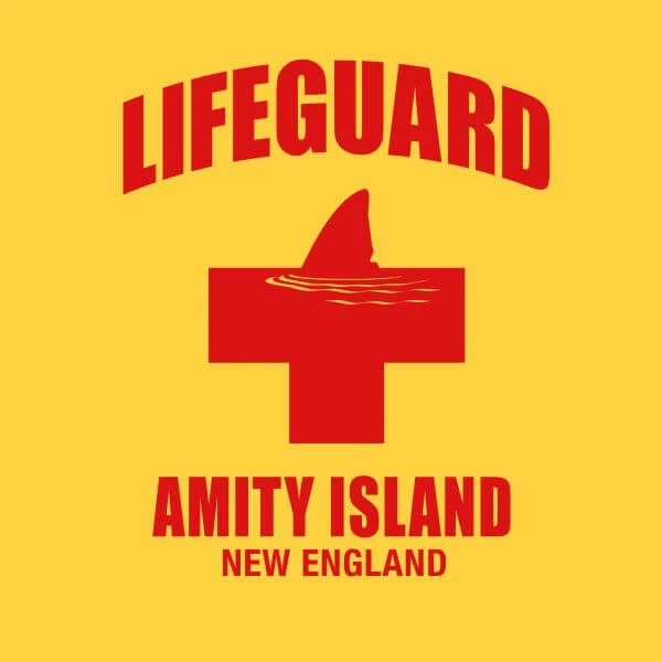 Jaws Amity Island Lifeguard Women's T-Shirt - Yellow 4 Jaws Amity Island Lifeguard Women's T-Shirt - Yellow - Image 2