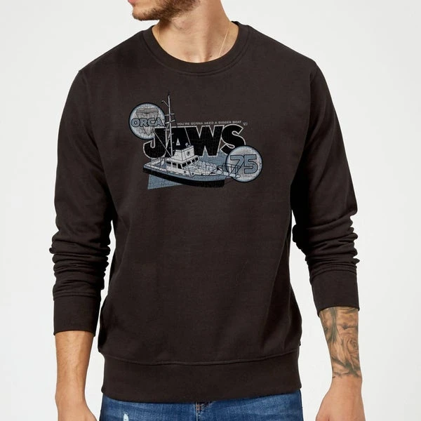 Jaws Orca 75 Sweatshirt - Black 3 Jaws Orca 75 Sweatshirt - Black