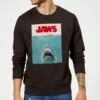 Jaws Classic Poster Sweatshirt - Black 1 Jaws Classic Poster Sweatshirt - Black -Fashion Clothing Shop 11716238 1564625045950194