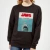 Jaws Classic Poster Women's Sweatshirt - Black -Fashion Clothing Shop 11716280 7694626350433081