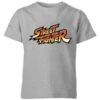 Street Fighter Logo Kids' T-Shirt - Grey 2 Street Fighter Logo Kids' T-Shirt - Grey -Fashion Clothing Shop 11730692 3164570327213635
