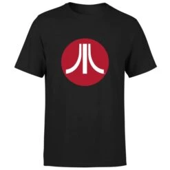 Atari Circle Logo Men's T-Shirt - Black
