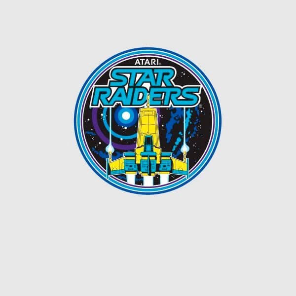 Atari Star Raiders Women's T-Shirt - Grey 3 Atari Star Raiders Women's T-Shirt - Grey - Image 2