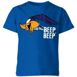 Looney Tunes Road Runner Beep Beep Kids' T-Shirt - Royal Blue