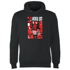 Pixar The Incredibles 2 Poster Hoodie - Black