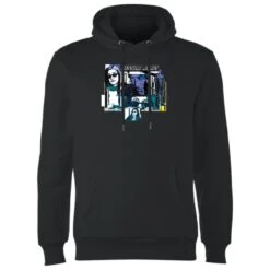 Marvel Knights Jessica Jones Comic Panels Hoodie - Black