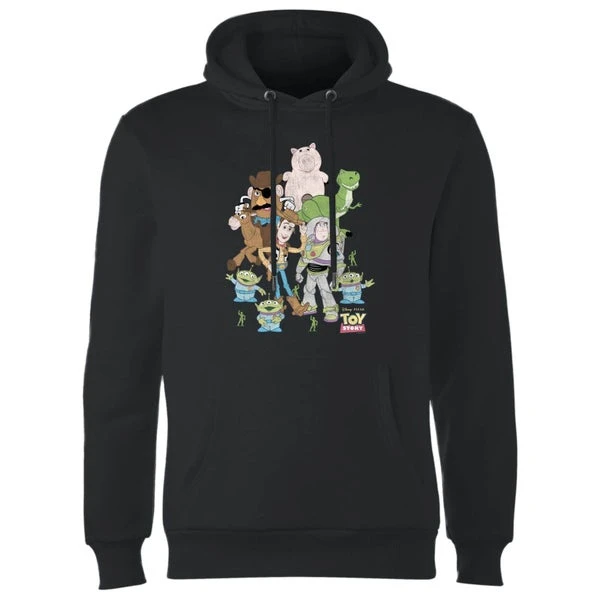 Pixar Toy Story Group Shot Hoodie - Black 3 Pixar Toy Story Group Shot Hoodie - Black