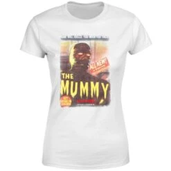Hammer Horror The Mummy Women's T-Shirt - White -Fashion Clothing Shop 11838930 4144624726916256