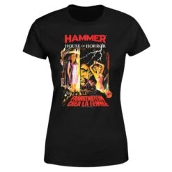 Hammer Horror Frankenstein Crea La Femme Women's T-Shirt - Black 11 Hammer Horror Frankenstein Crea La Femme Women's T-Shirt - Black -Fashion Clothing Shop 11838948 1394624727605764