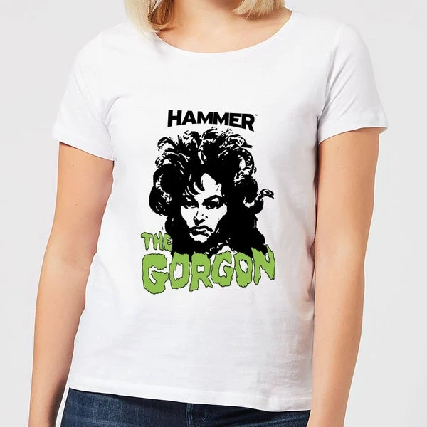 Hammer Horror The Gorgon Women's T-Shirt - White 3 Hammer Horror The Gorgon Women's T-Shirt - White
