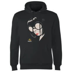Pixar Incredibles 2 Edna Mode Hoodie - Black