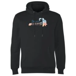 Disney Moana One With The Waves Hoodie - Black