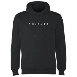 Friends Logo Hoodie - Black