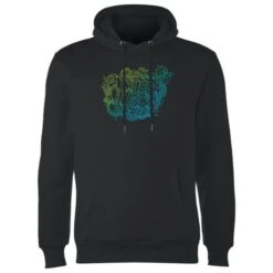 Rick And Morty Wubba Lubba Dub Dub Hoodie - Black