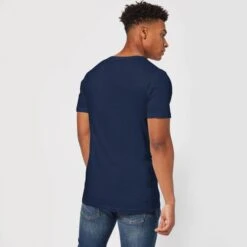 Universal Monsters The Wolfman Retro Men's T-Shirt - Navy -Fashion Clothing Shop 11908348 1044617565920768