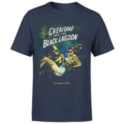 Universal Monsters Creature From The Black Lagoon Vintage Poster Men's T-Shirt - Navy 11 Universal Monsters Creature From The Black Lagoon Vintage Poster Men's T-Shirt - Navy -Fashion Clothing Shop 11908432 2004617568331388