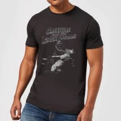 Universal Monsters Creature From The Black Lagoon Black And White Men's T-Shirt - Black