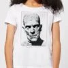Universal Monsters The Mummy Portrait Women's T-Shirt - White