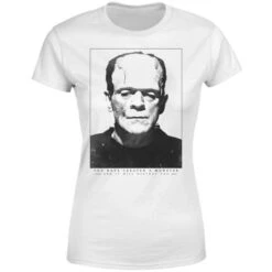 Universal Monsters Frankenstein Portrait Women's T-Shirt - White 11 Universal Monsters Frankenstein Portrait Women's T-Shirt - White -Fashion Clothing Shop 11908675 1854624303442418