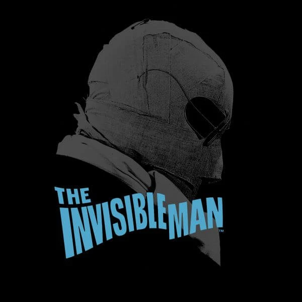 Universal Monsters The Invisible Man Greyscale Women's T-Shirt - Black 4 Universal Monsters The Invisible Man Greyscale Women's T-Shirt - Black - Image 2