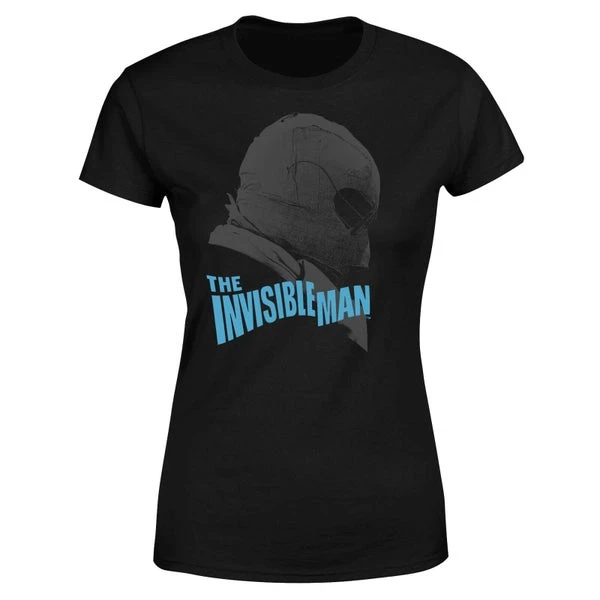 Universal Monsters The Invisible Man Greyscale Women's T-Shirt - Black 7 Universal Monsters The Invisible Man Greyscale Women's T-Shirt - Black - Image 5