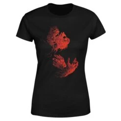 Universal Monsters The Wolfman Illustrated Women's T-Shirt - Black -Fashion Clothing Shop 11908789 1614624295428674