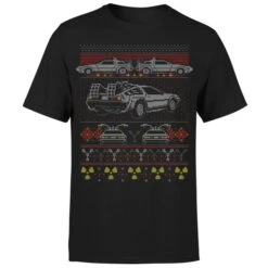 Back To The Future Back In Time For Christmas Men's T-Shirt - Black 11 Back To The Future Back In Time For Christmas Men's T-Shirt - Black -Fashion Clothing Shop 11919642 2284618788286710