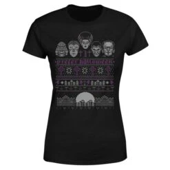 Universal Monsters I Prefer Halloween Women's T-Shirt - Black -Fashion Clothing Shop 11919920 1654624495893117