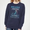 Rick And Morty Mr Meeseeks Pain Women's Christmas Jumper - Navy -Fashion Clothing Shop 11927319 1764625260377255