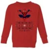 Marvel Avengers Spider-Man Kids Christmas Jumper - Red 1 Marvel Avengers Spider-Man Kids Christmas Jumper - Red -Fashion Clothing Shop 11928186 1084621629798351