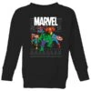 Marvel Avengers Group Kids Christmas Jumper - Black 1 Marvel Avengers Group Kids Christmas Jumper - Black -Fashion Clothing Shop 11928222 4014621630076568