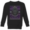 Marvel Avengers Black Panther Kids Christmas Jumper - Black 2 Marvel Avengers Black Panther Kids Christmas Jumper - Black -Fashion Clothing Shop 11928264 1634621630349748