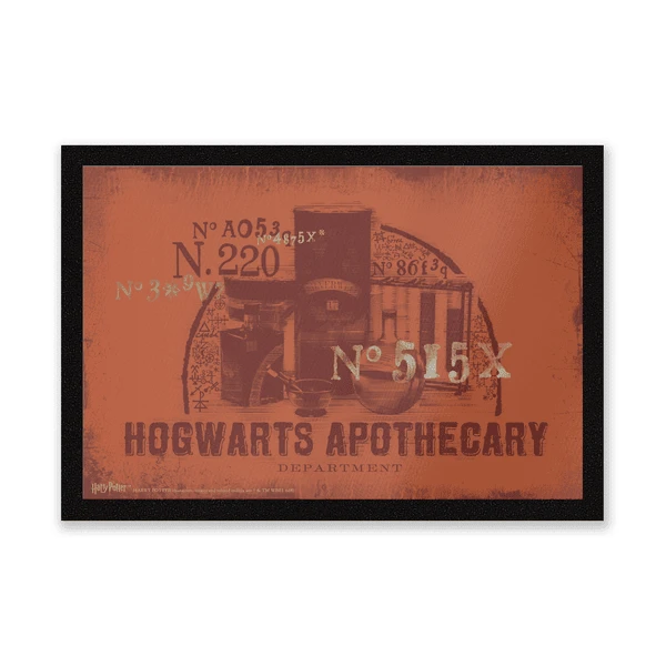 Harry Potter Hogwarts Apothecary Entrance Mat 3 Harry Potter Hogwarts Apothecary Entrance Mat