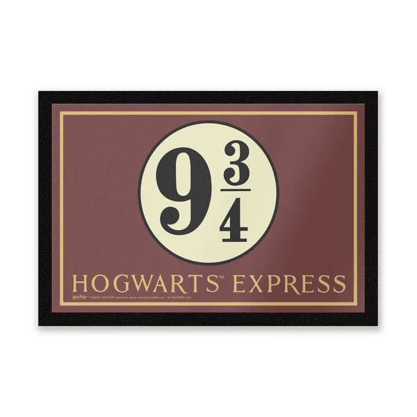 Harry Potter Platform 9 3/4 Entrance Mat 3 Harry Potter Platform 9 3/4 Entrance Mat
